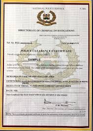 validity of police clearance certificate in kenya, how do i get a certificate of good conduct in kenya, how to check police clearance certificate status,