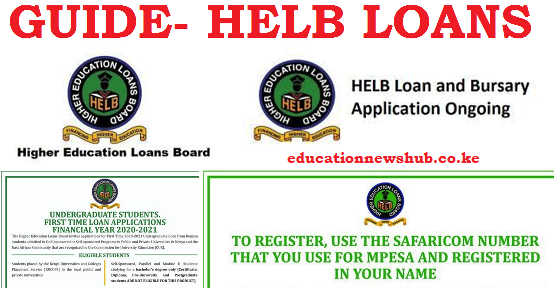 HELB Loan application for first time applicants 2022/2023