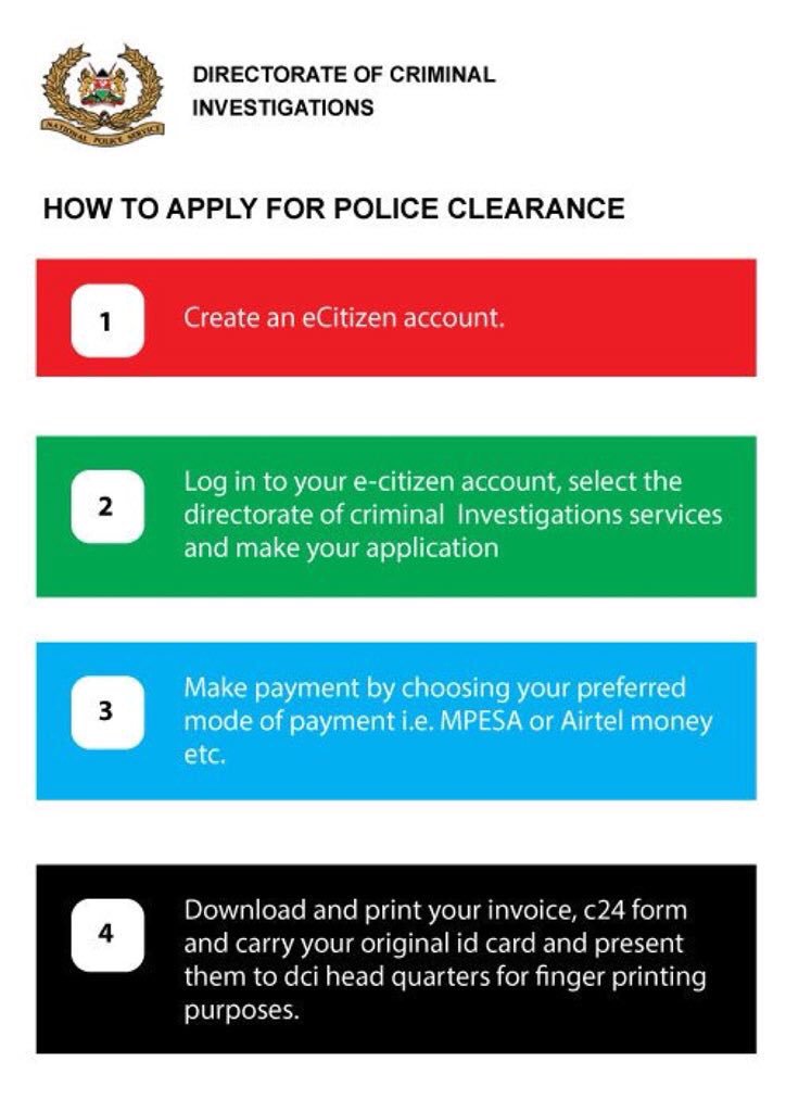 how to apply for police clearance certificate kenya, police clearance certificate form, e-citizen police clearance certificate, police clearance certificate download, application letter for kenyan certificate of good conduct, how long is a police clearance certificate valid for in kenya, how to check police clearance certificate status,